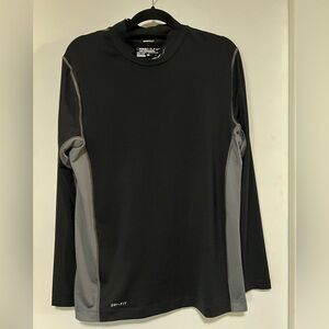 NIKE GOLF Tour Performance Dri-Fit Mock Neck Shirt long sleeve LARGE